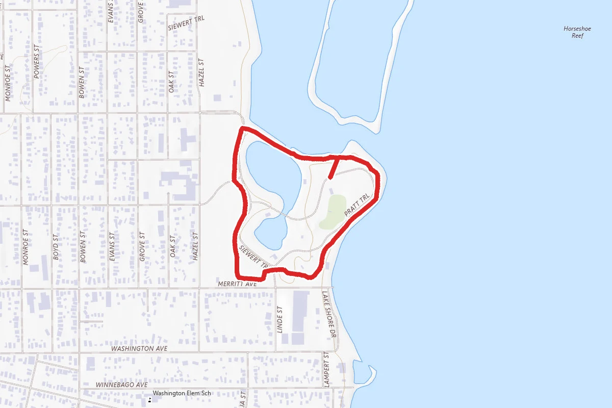 Menominee Park Zoo Trail