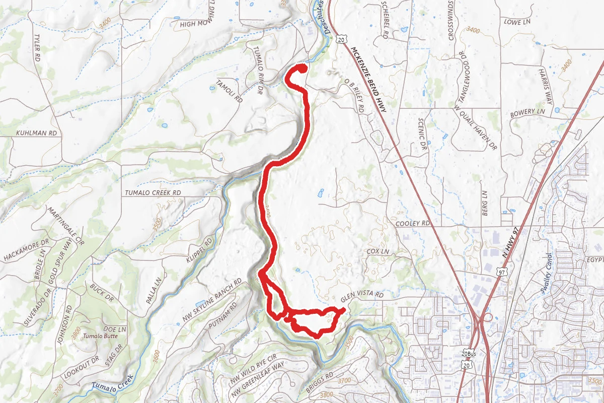 Riley Ranch to Tumalo State Park