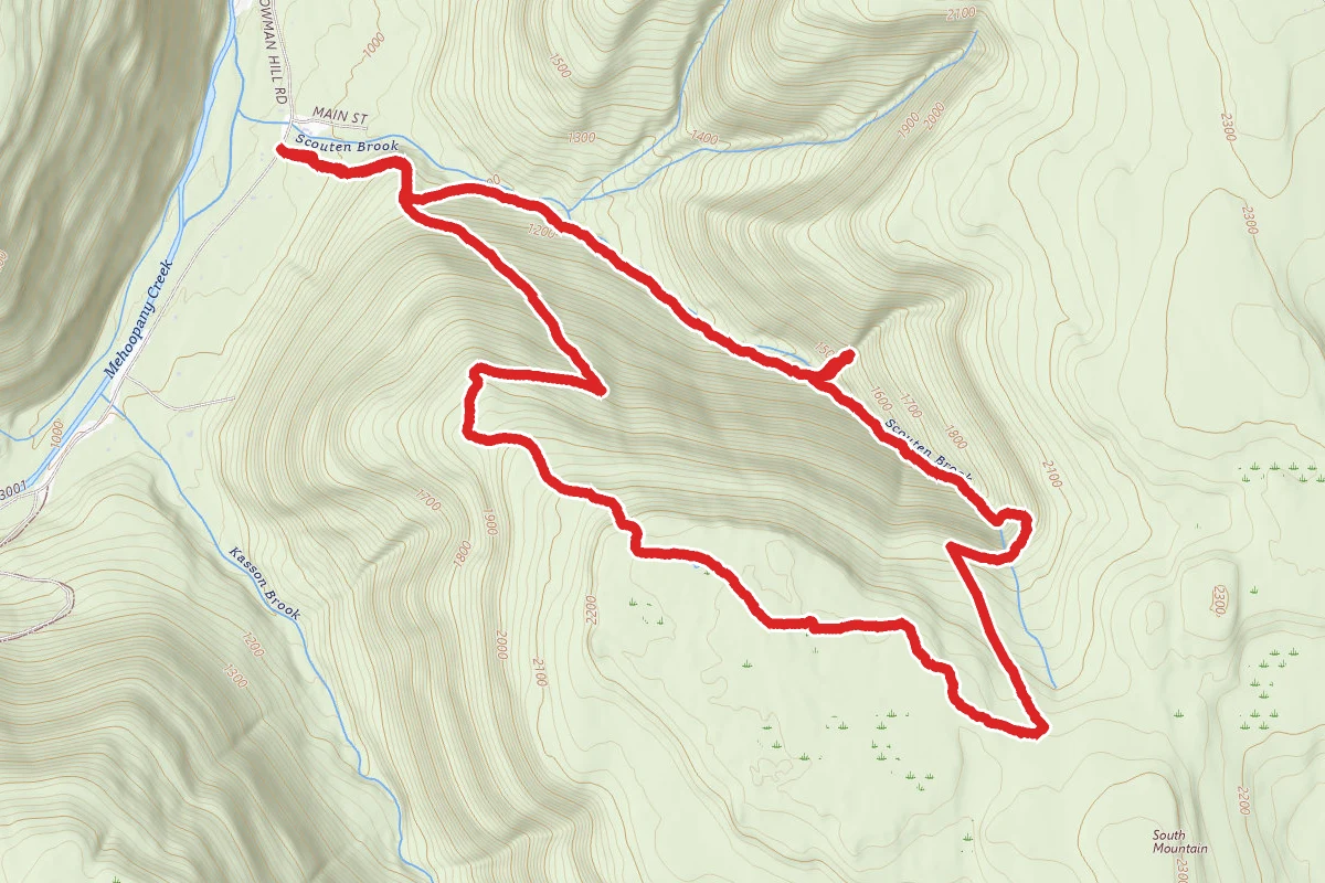 Scouten Brook and Emerald Forest Loop