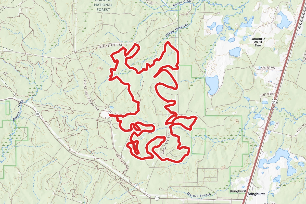 Woodsworth Loop of the Claiborne Multi-Use Trails