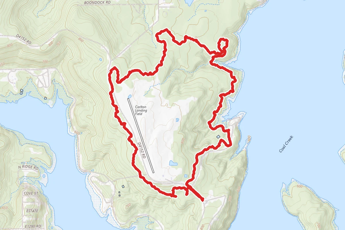 Arrowhead State Park Trails 3,1,2
