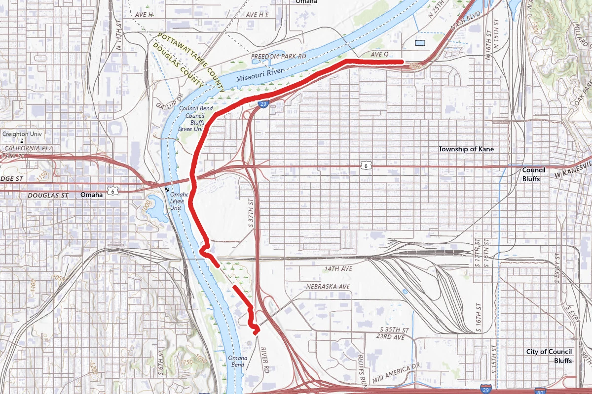Iowa Riverfront Trail