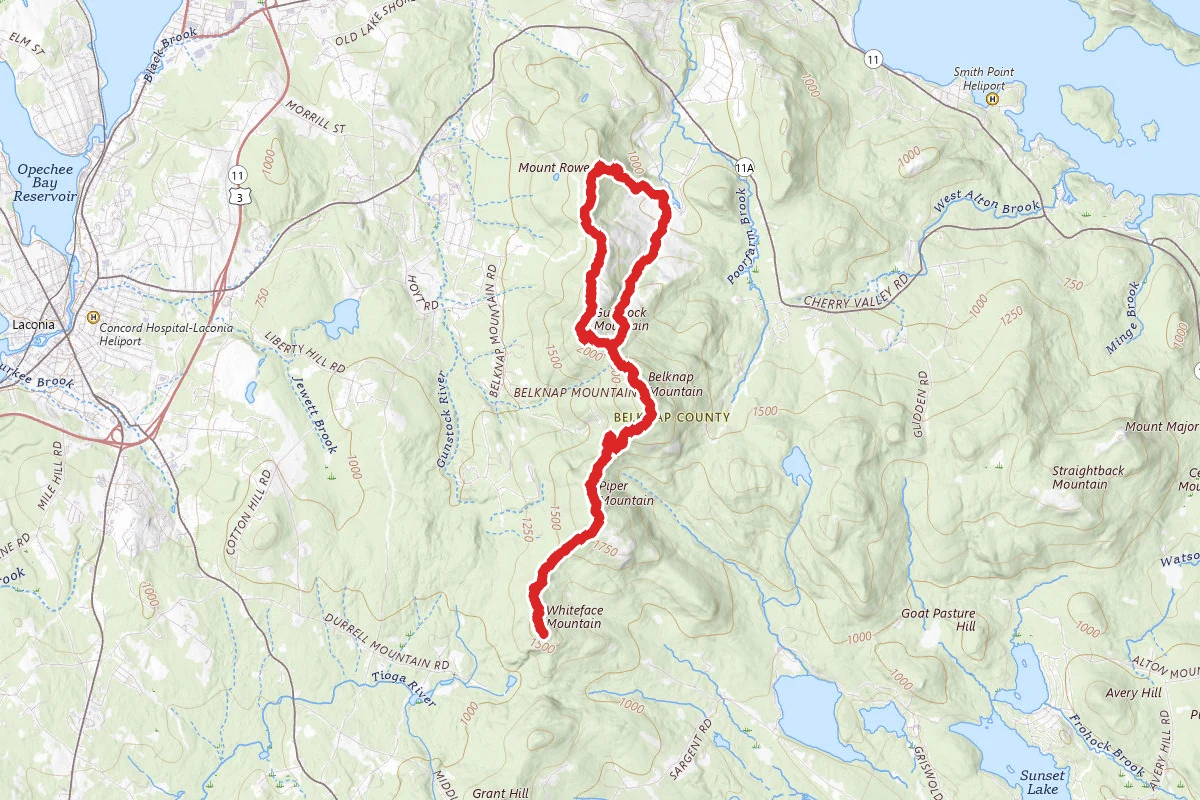 Western Belknap Range Loop
