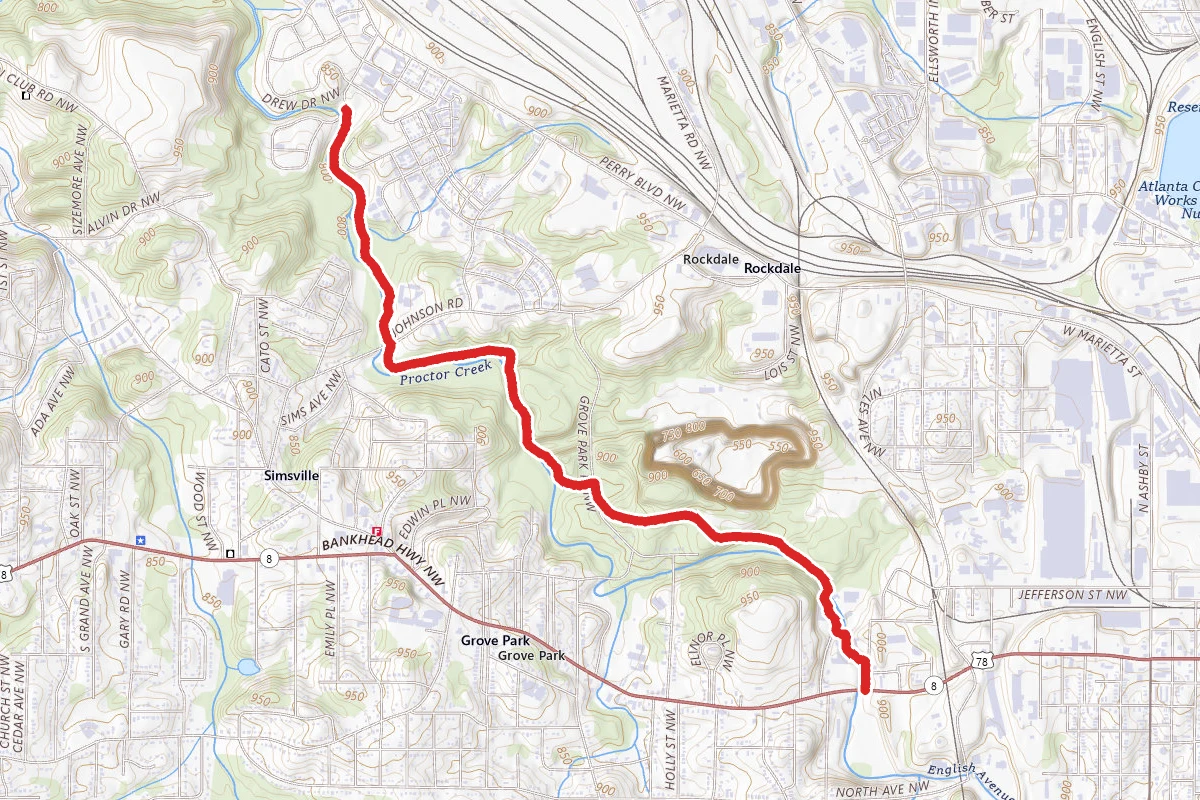Proctor Creek Greenway Trail
