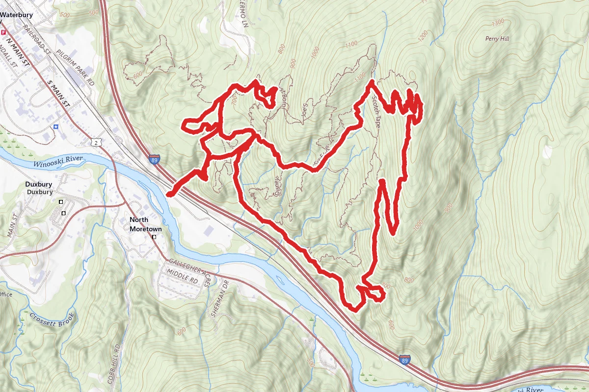 Perry Hill Mountain Bike Loop