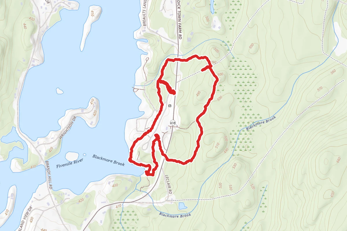 Quaddick Red Loop Trail