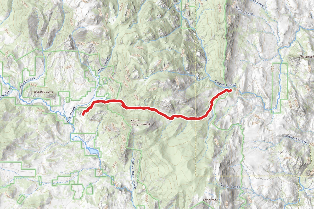Hankins Pass Trail