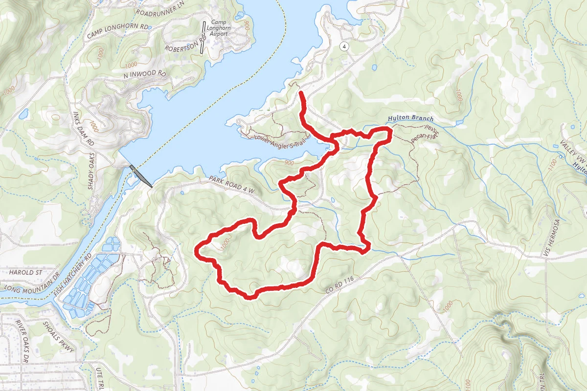 Inks Lake State Park Trail