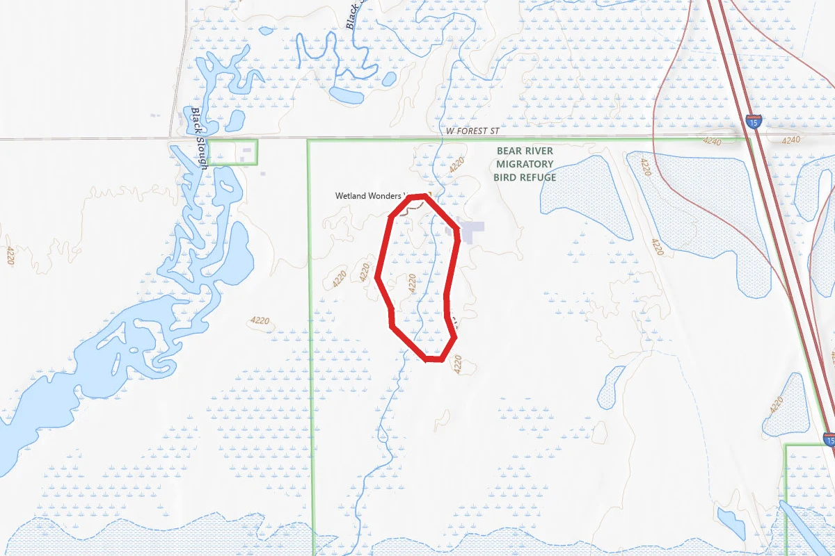 Bear River Migratory Bird Refuge Walking Trail