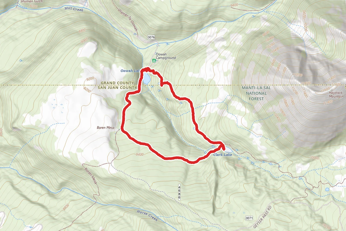 Clark Lake Loop Trail