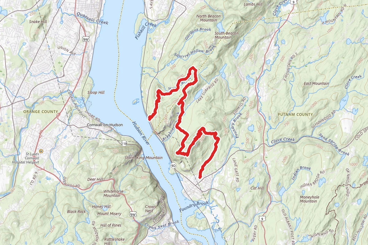 Breakneck to Sugarloaf Mountain to Cold Spring