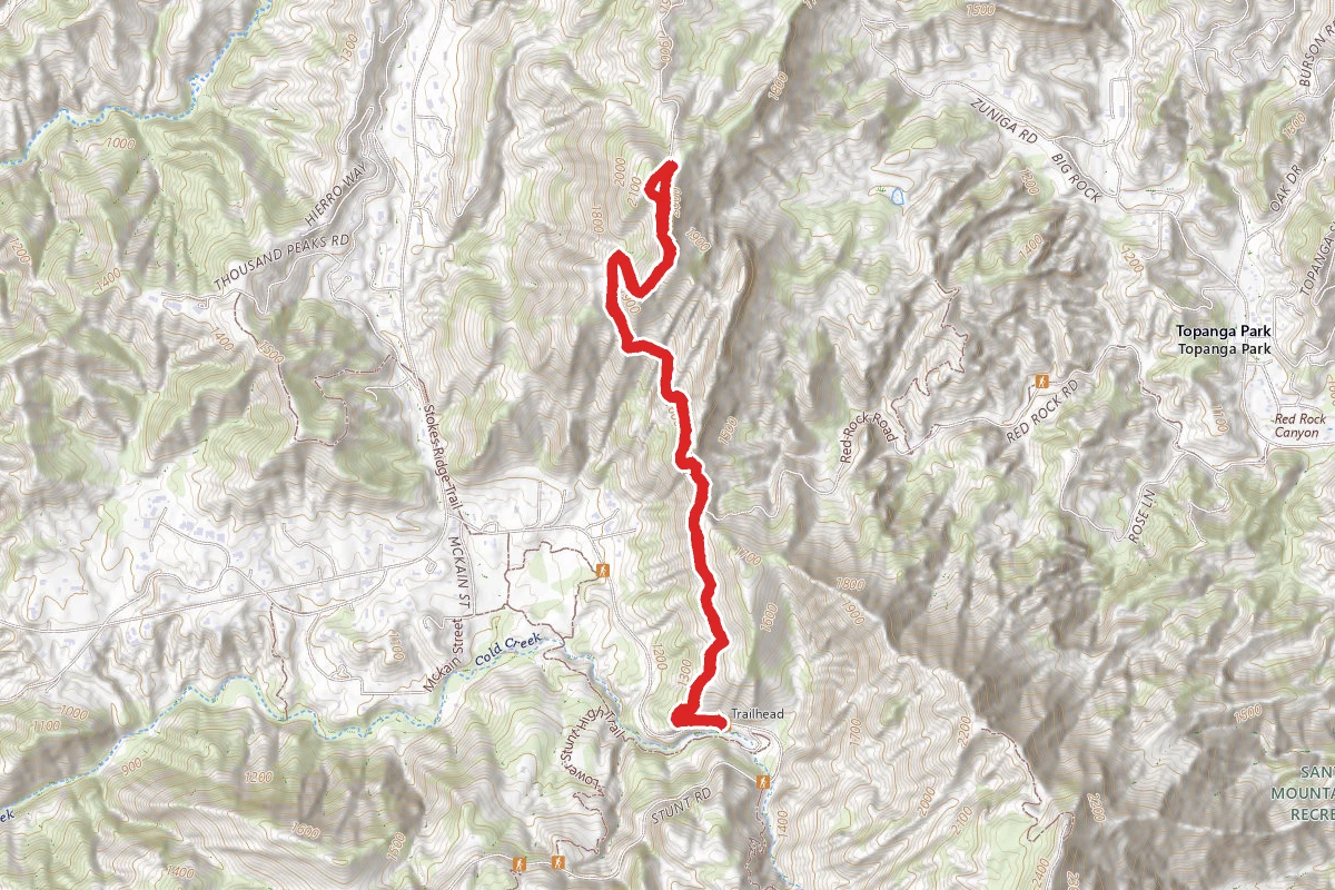 Calabasas Peak Trail