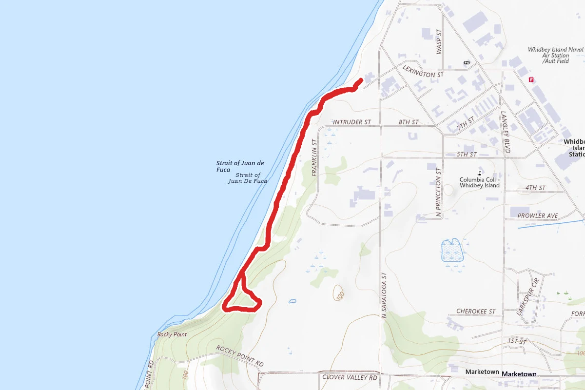 Whidbey Island Cliffside Trail