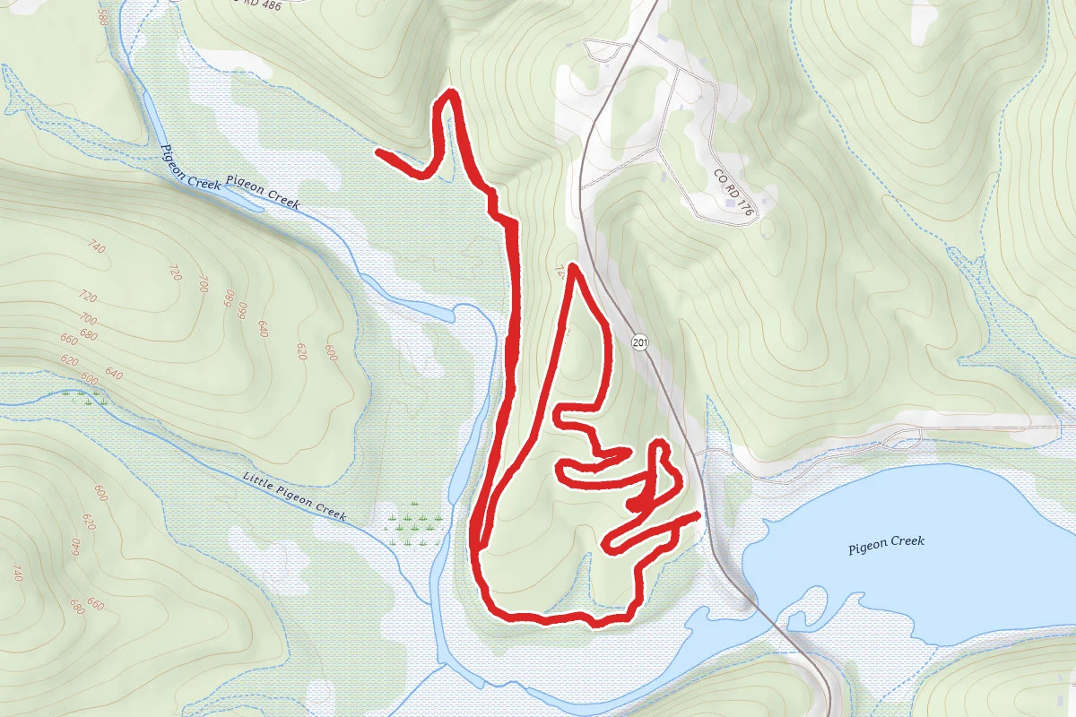 Pigeon Creek (West Side)