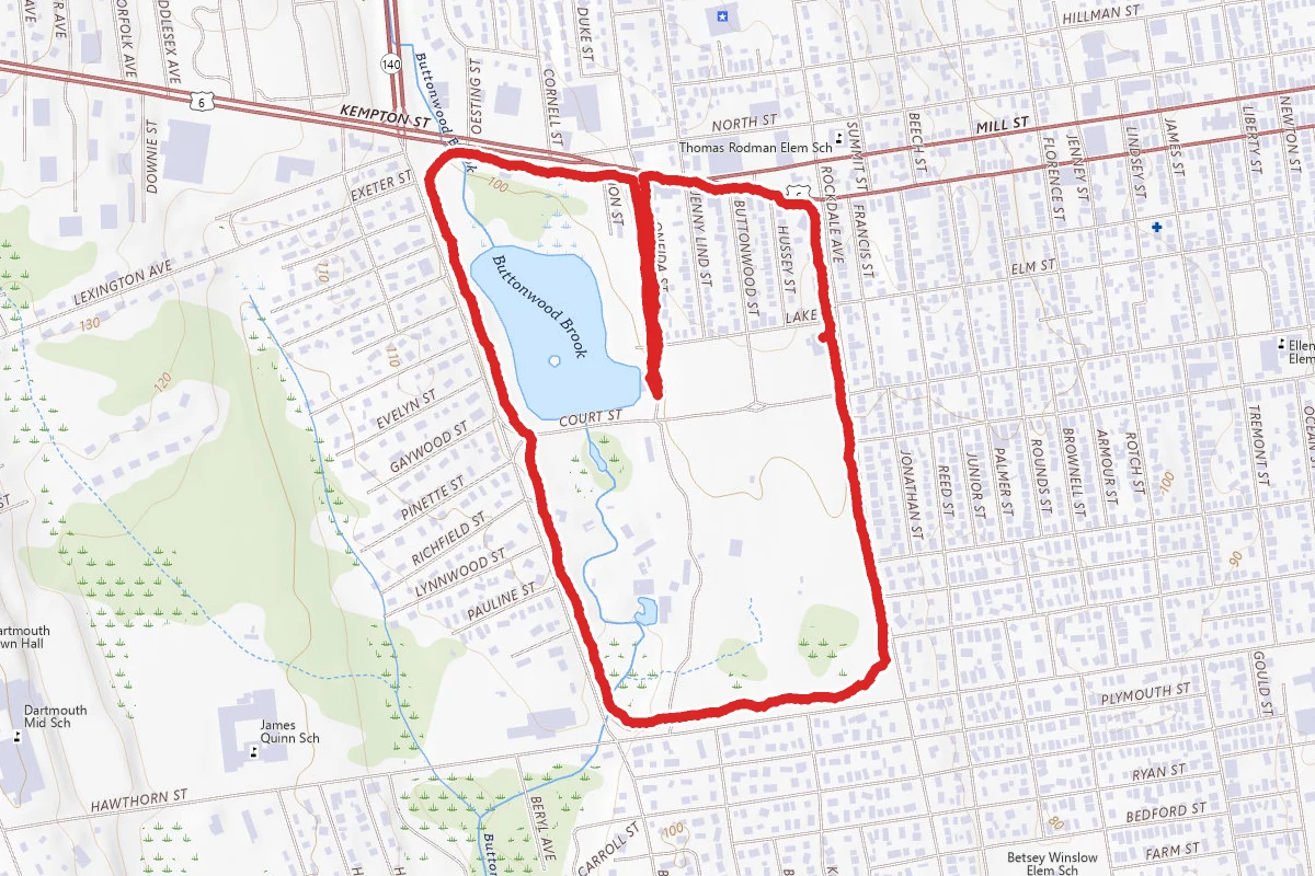 Buttonwood Park Loop