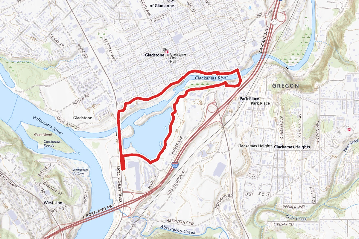 Clackamas River Trail Loop