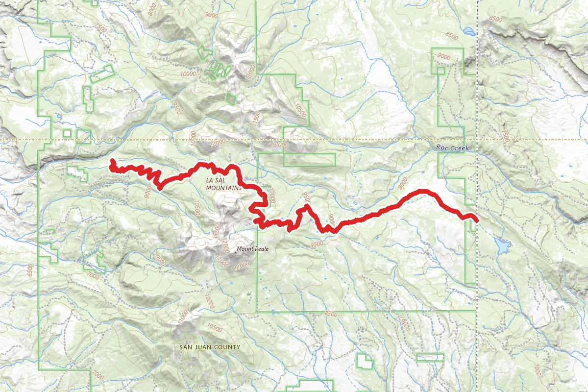 Geyser Pass OHV Road