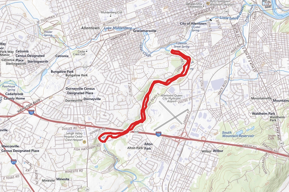 Little Lehigh Parkway Trail