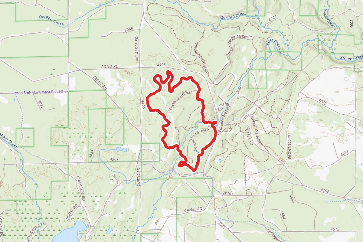 Corsair Cross Country Ski Trail