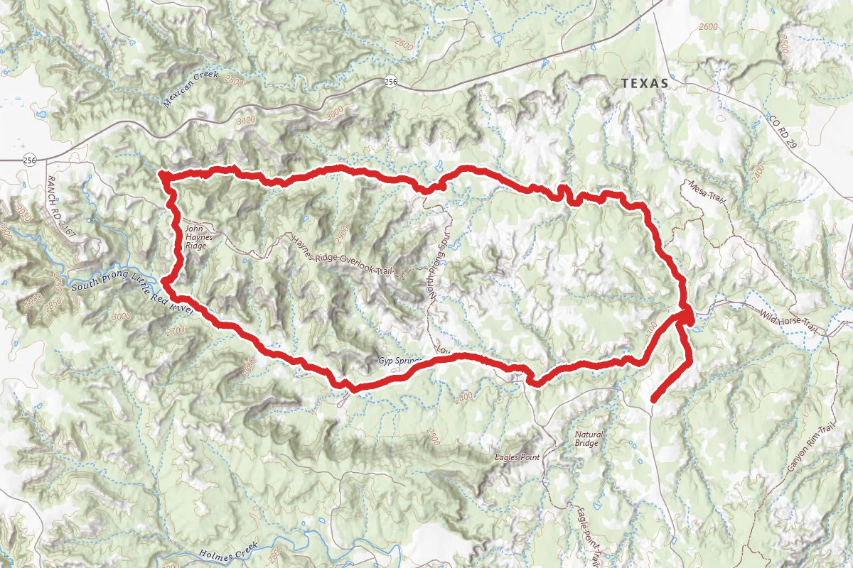 Upper Canyon and Lower Canyon Loop