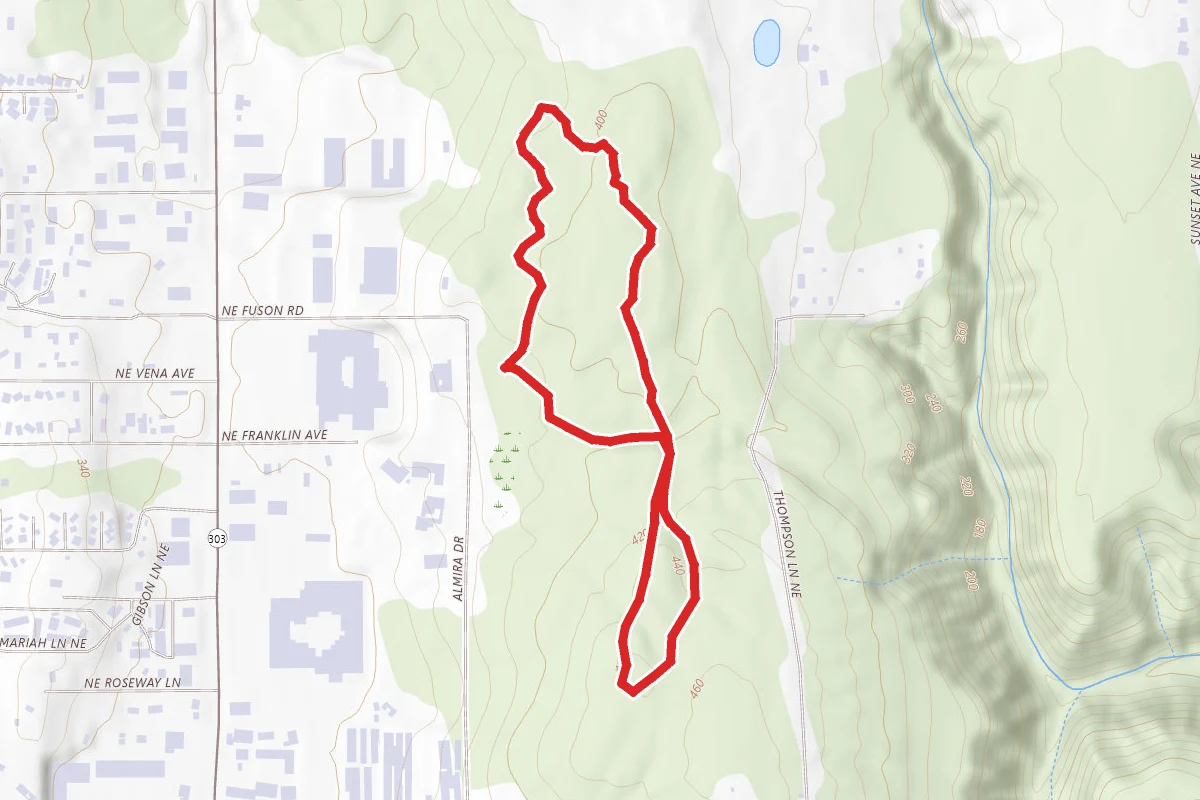 Illahee Preserve Loop Trail
