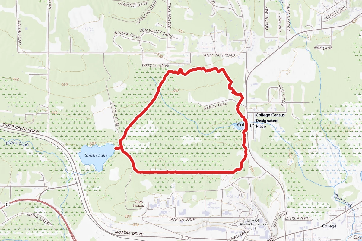 Ballaine Lake, Estle Connector, Baseline Classic Loop