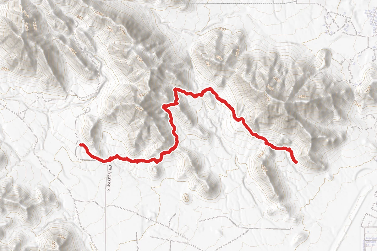 Quartz Mine to Tortuga Trail