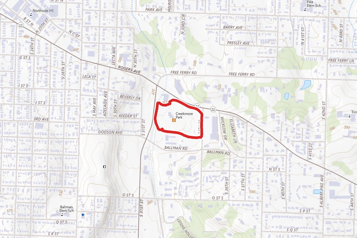 Creekmore Park Loop