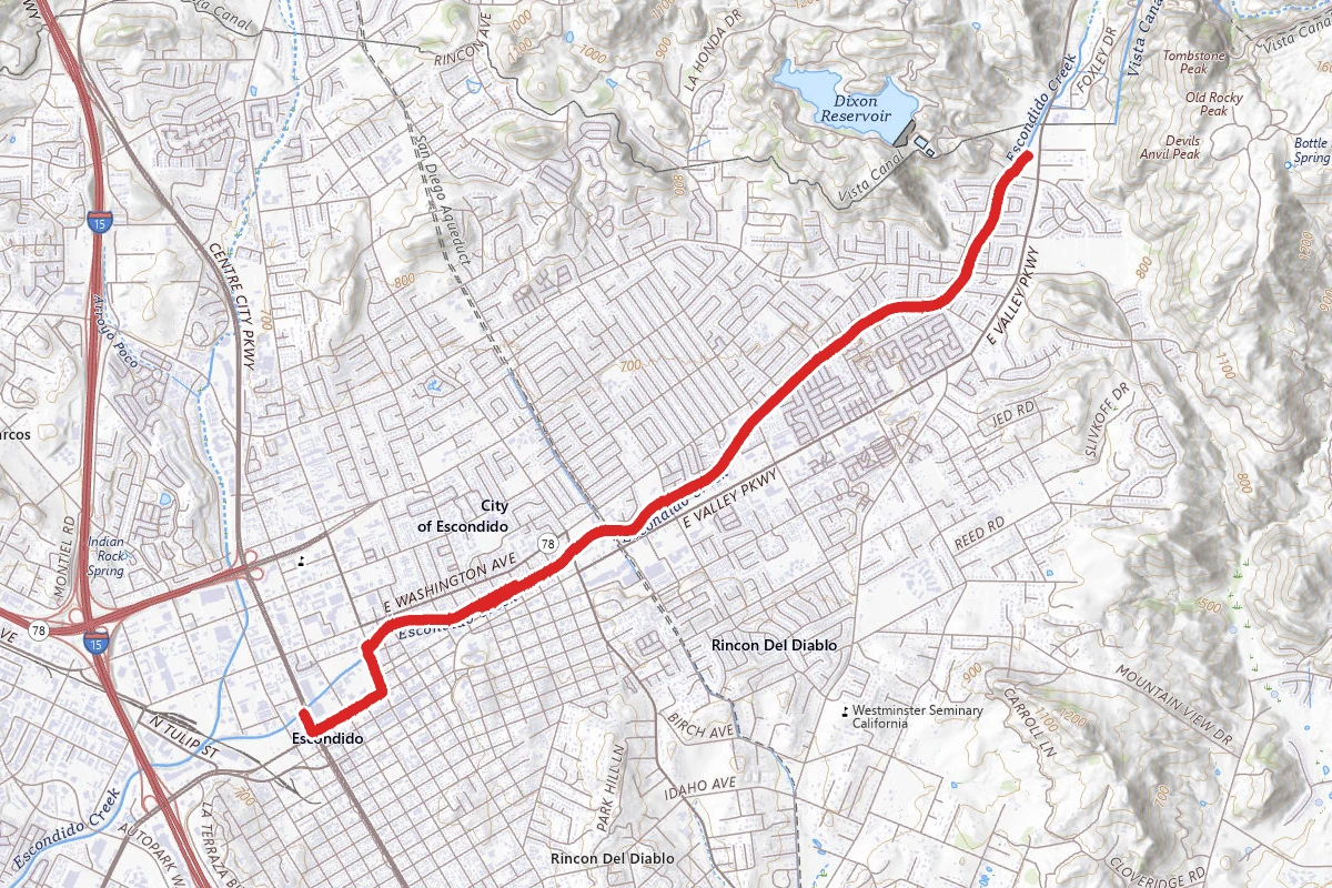 Escondido Creek Trail