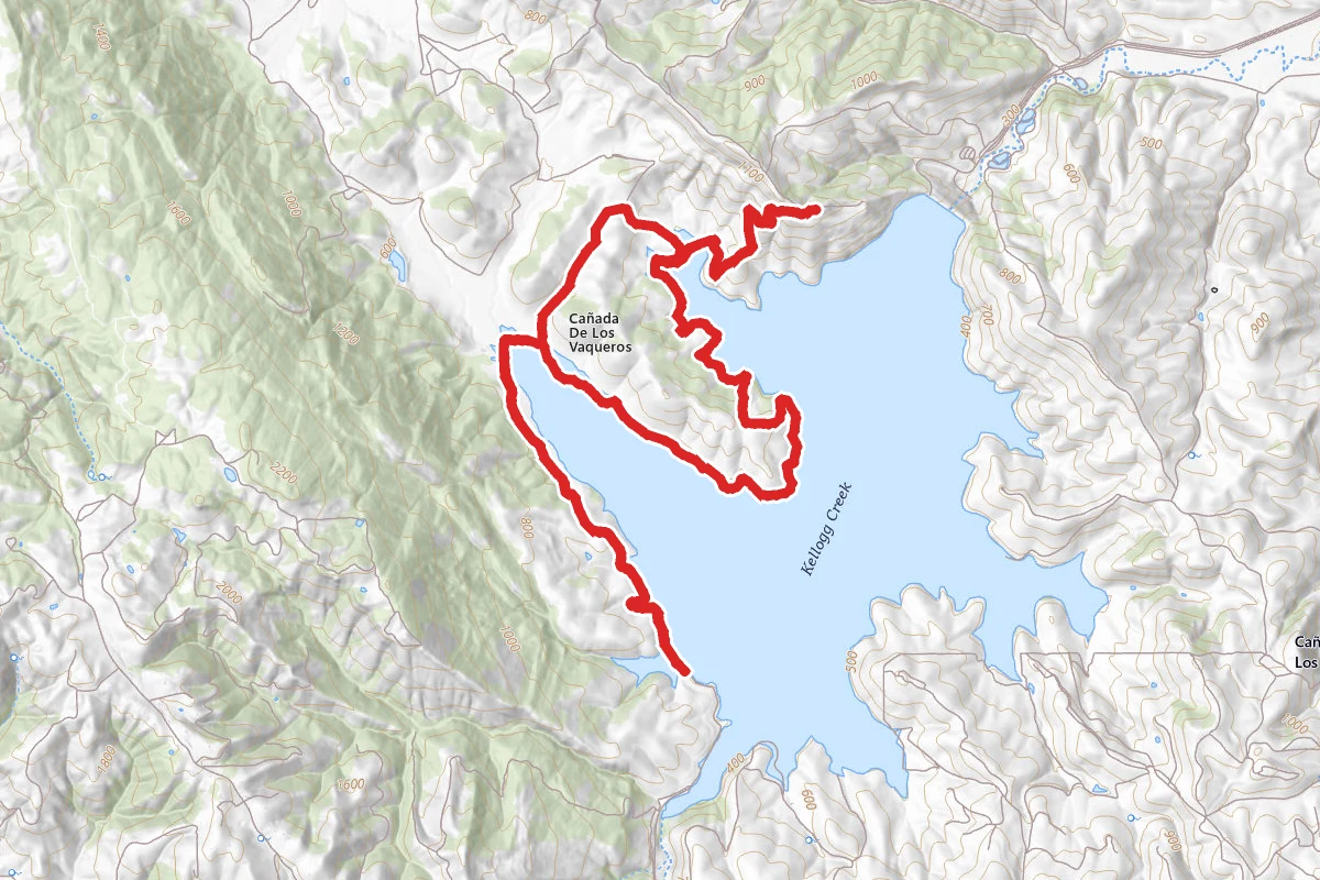 Los Vaqueros Shoreline Loop Trail