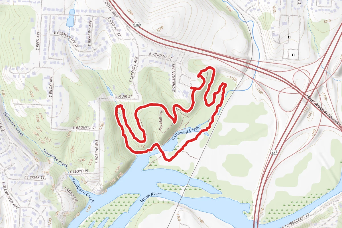 Springfield Conservation Nature Center Trail Loop