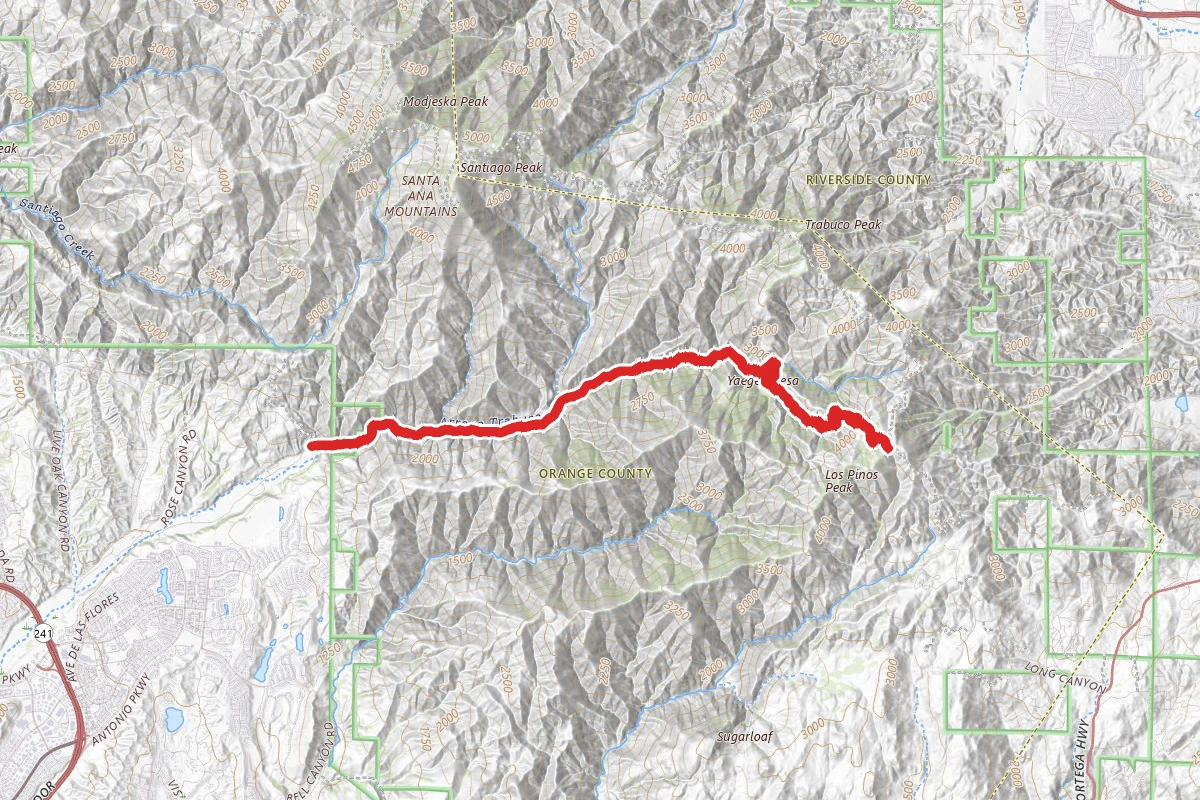 Trabuco Canyon Trail