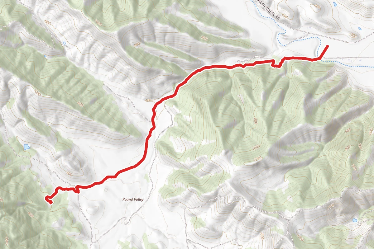 Miwok Trail to Round Valley Group Camp