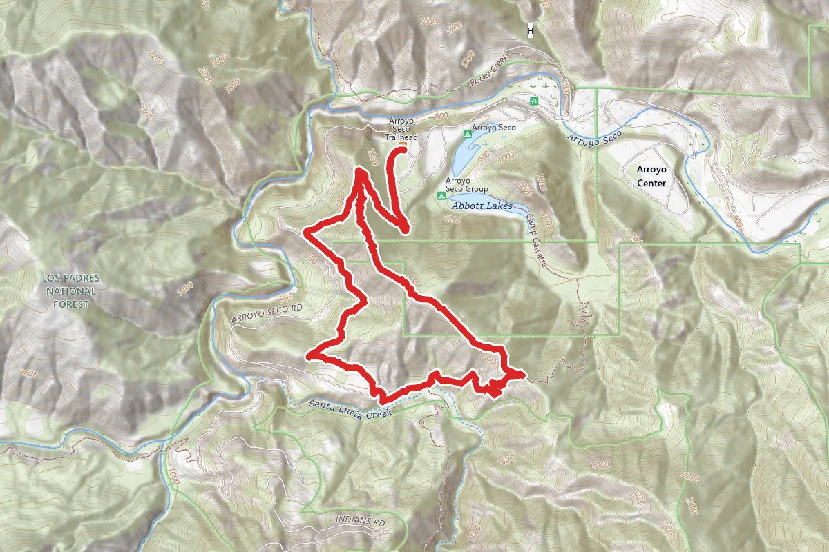Santa Lucia Trail Loop