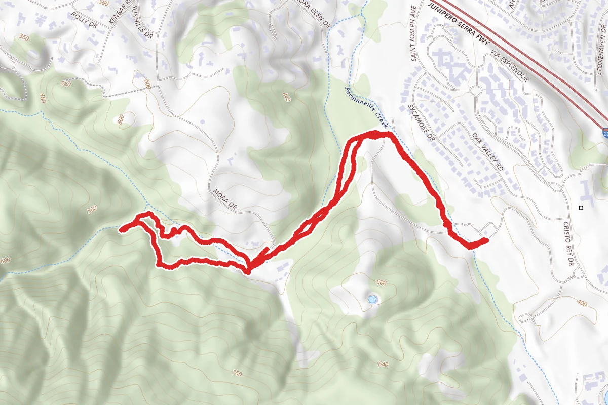 Lower Meadow Trail to Farm Bypass Loop