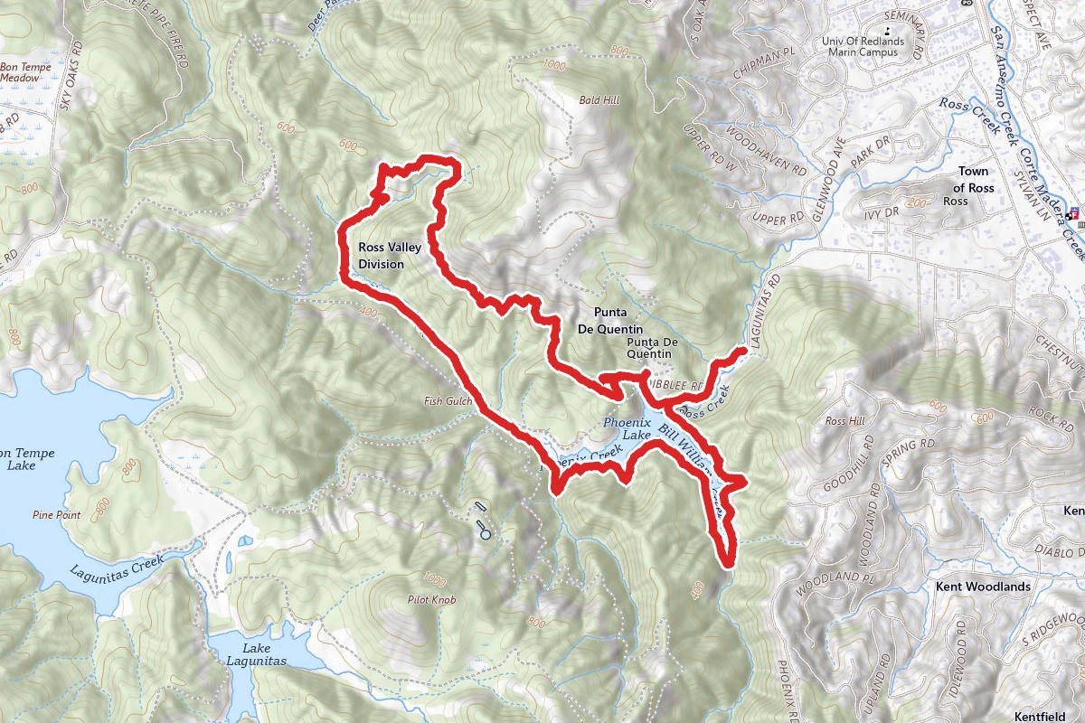 Phoenix Lake and Yolanda Trail Loop