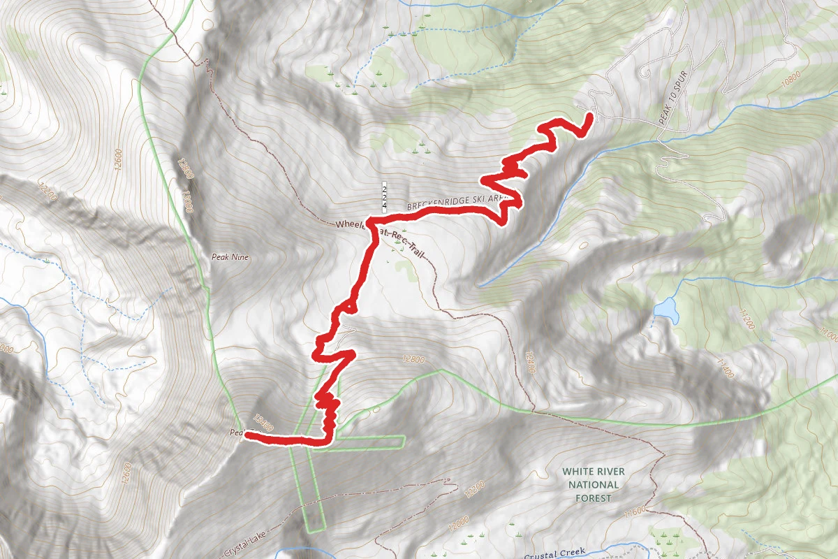 Peak 10 via Country Road 751