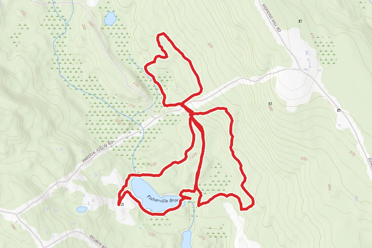 Fisherville Brook Wildlife Refuge Trail