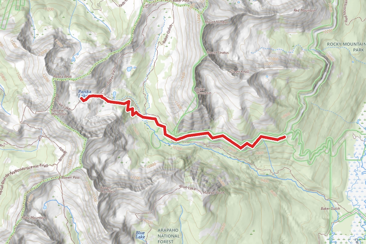 Parika Lake Trail