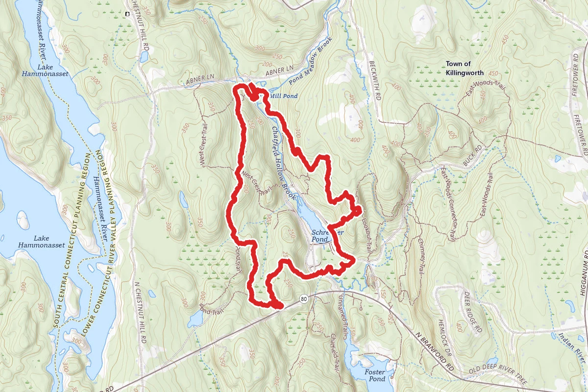 Orange and Red Trail Loop