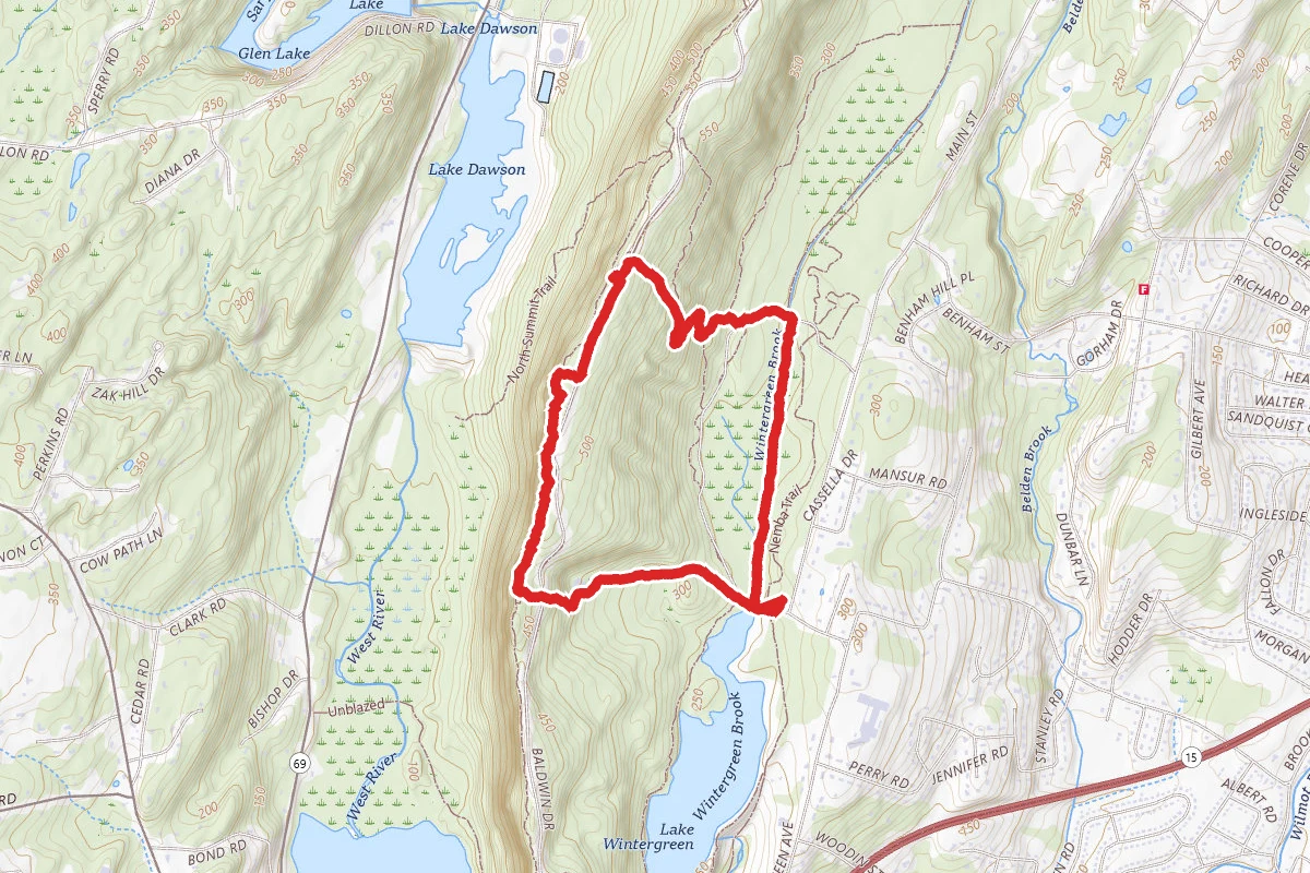 Regicides Trail to Gold Blaze Trail Loop