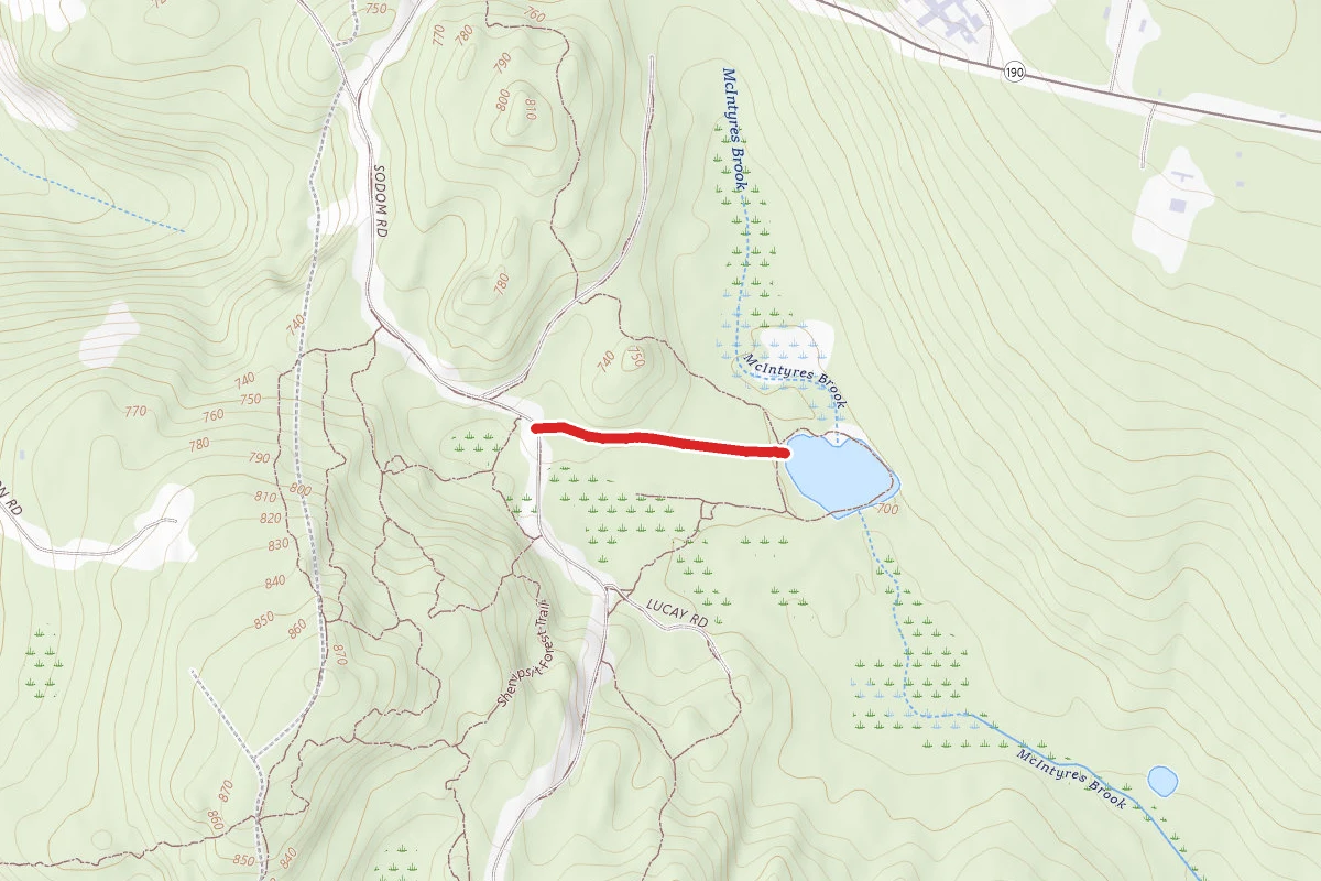 Sodom Road to Lake