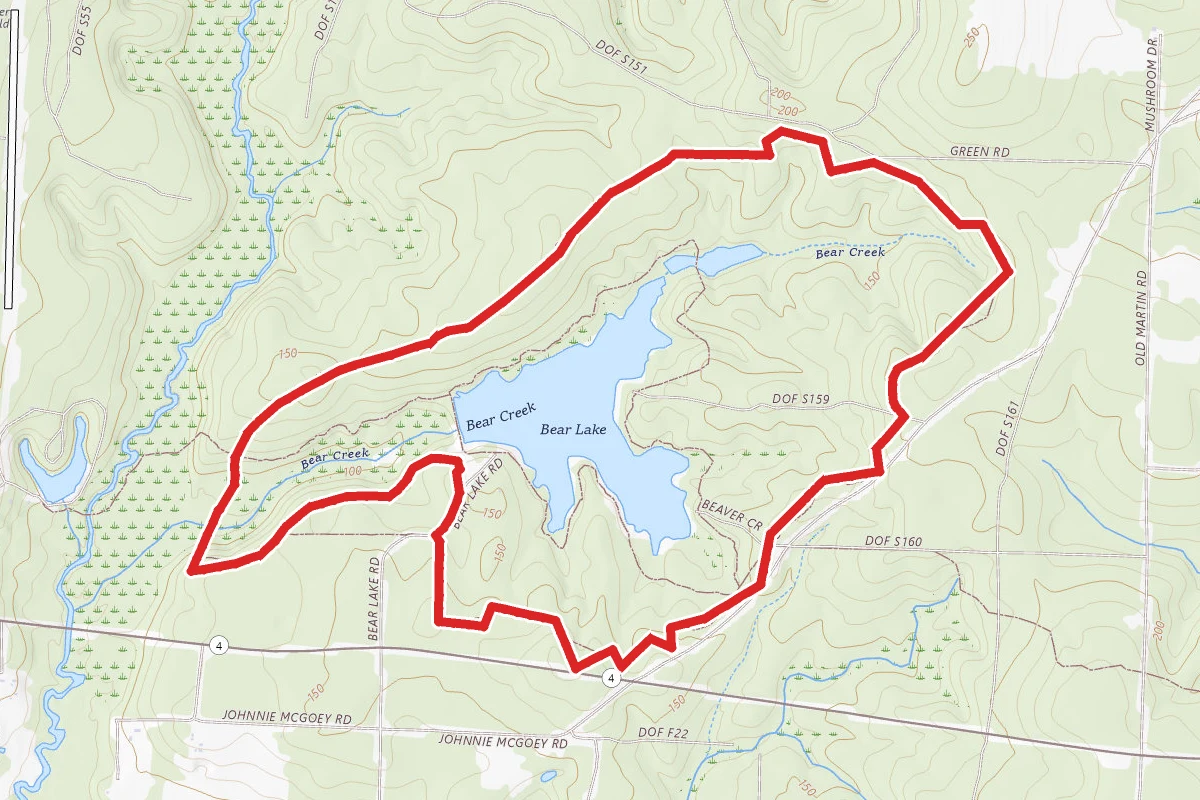 Blackwater River Mountain Bike Trail