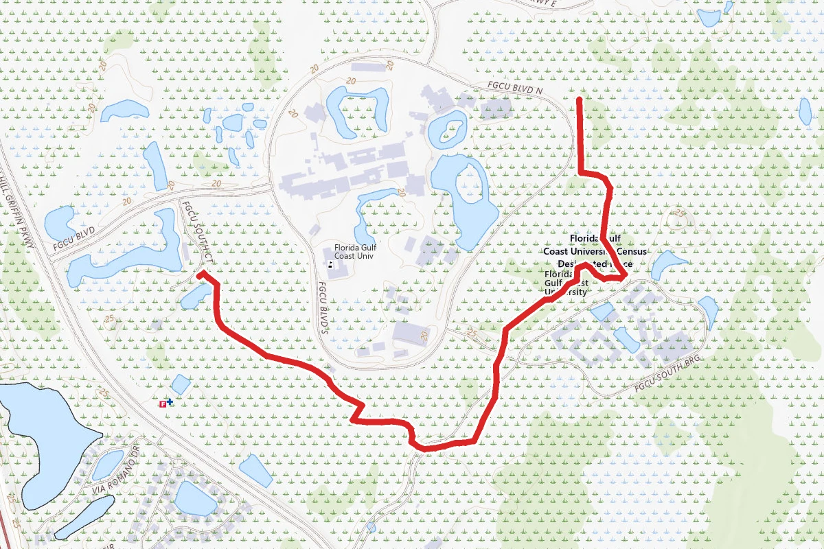 Florida Gulf Coast University Walk