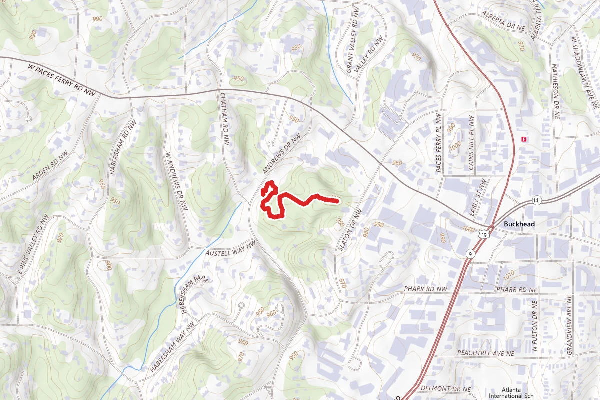 Atlanta History Center Trail