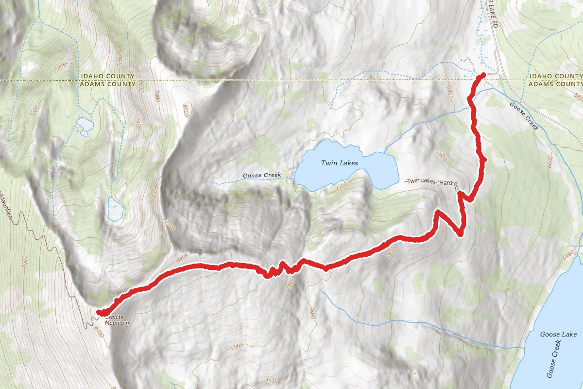 Granite Mountain Trail 165