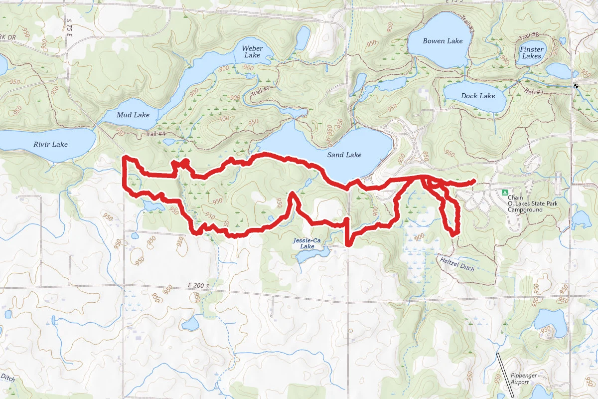 Trail 3 to Trail 12 Loop