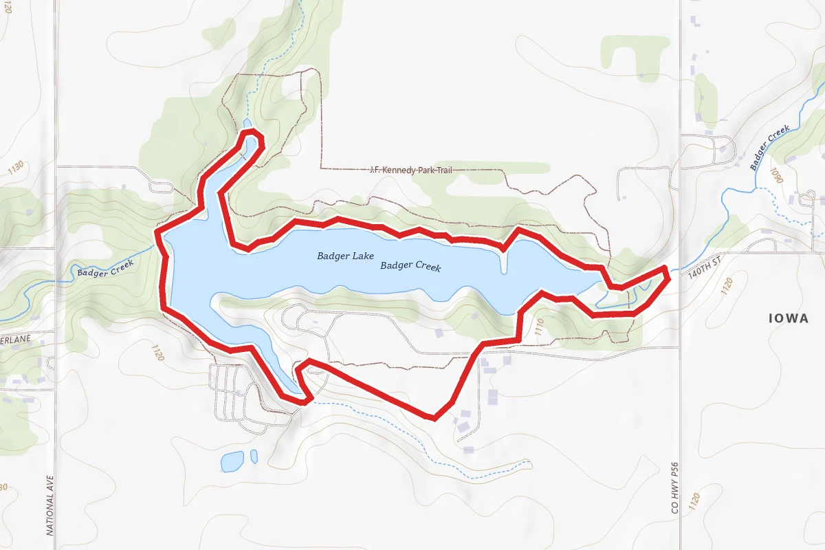 Kennedy Loop and Badger Lake