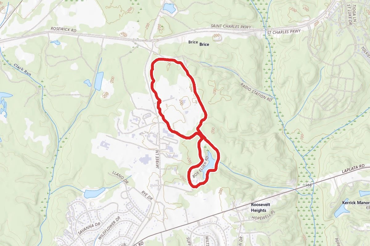 Laurel Springs and Tilghman Double Loop