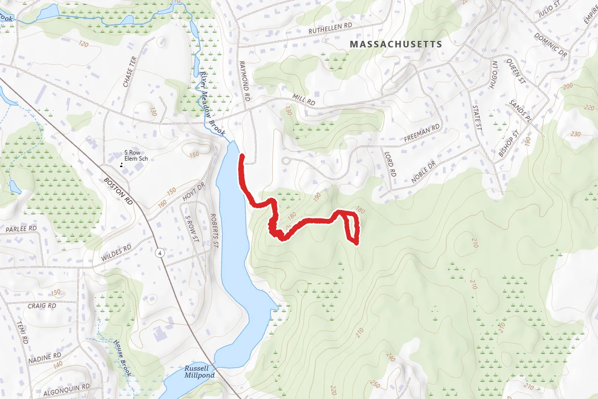 Blue Heron to Red Bird Connector and Rocky Pass